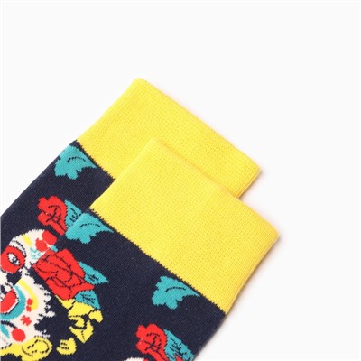 Носки унисекс Фрида Кало де Ривера цвет разноцветный, размер 35-42